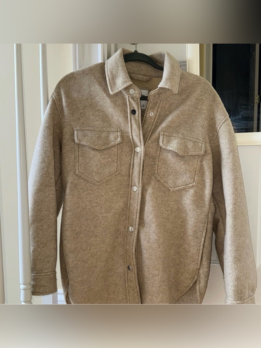 Abercrombie Brushed shacket